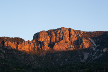 Desert Mountain in the Big Bend National Park