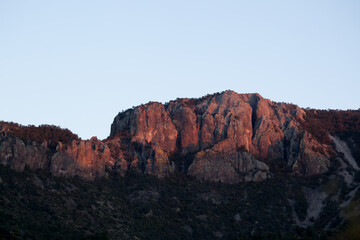 Fototapeta premium Desert Mountain in the Big Bend National Park