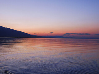 Sunset in Neoi Poroi-Greece