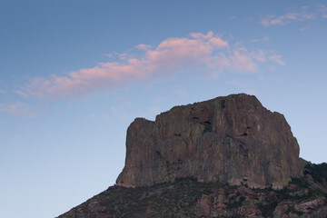 Sunset in the Mountains of Big Bend National Park