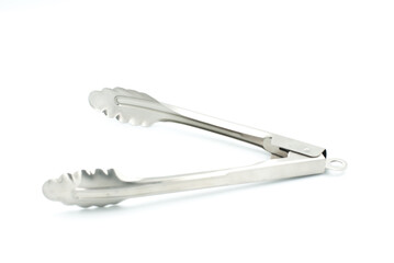 Food Tong on white background