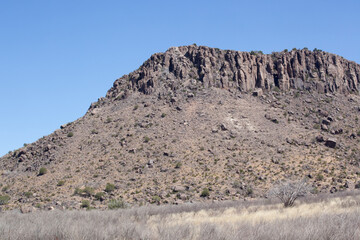 Desert Mountain in the Big Bend National Park