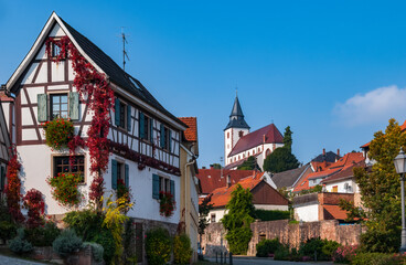 historischen Altstadt, Gernsbach. Murgtal. Deutschland