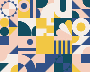 Abstract Vector Pattern Design Elements