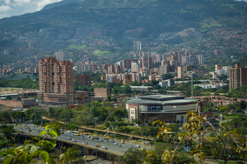 Medellín, Antioquia / Colombia. November 22, 2018. Medellín is the capital of the mountainous province of Antioquia (Colombia). Nicknamed the 