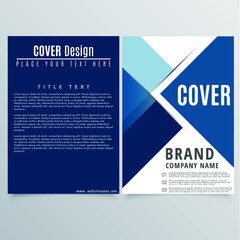 vector cover for a business magazine or brochure