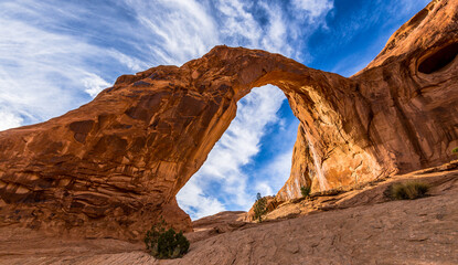Corona Arch in Moab, Utah, USA