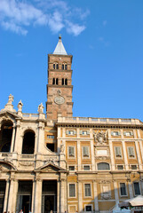 Fototapeta na wymiar Basilica Papale di Santa Maria Maggiore church