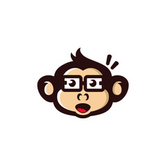 monkey logo vector
