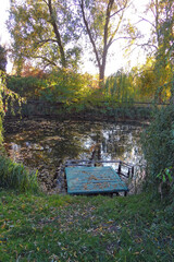 Obraz premium lake in autumn, landscape