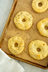 Homemade Sesame Seed Bagels