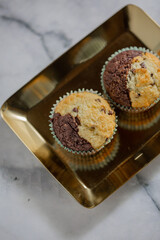 Chocolate Vanilla Cupcakes
