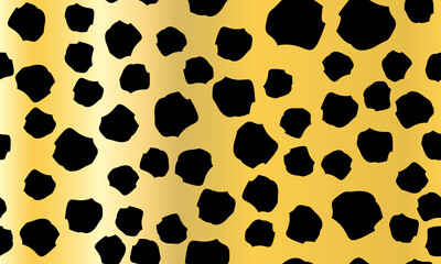 Leopard print. Animal skin pattern. Seamless design pattern.