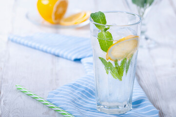 Tasty and cool summer drink