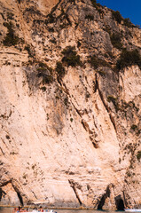 Blue caves on Zakynthos island - Greece