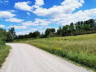 road in the countryside