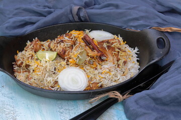 Meatless Biryani made of Jackfruit or Kathal, a delicacy for the vegetarian