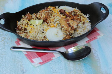 Meatless Biryani made of Jackfruit or Kathal, a delicacy for the vegetarian