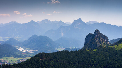 mountains in the morning Bavaria