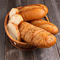 bread in the basket