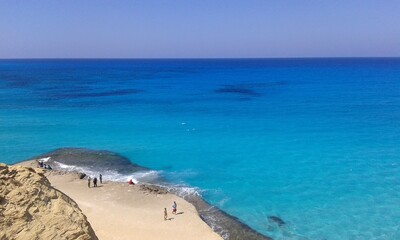 Fototapeta premium sea and beach at egypt