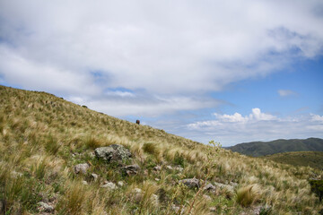 Vistas de las Sierras Chicas de Córdoba desde el Cerro Uritorco