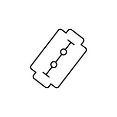 razor line icon. Signs and symbols can be used for web, logo, mobile app, UI, UX