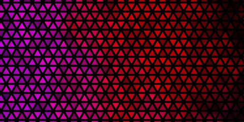 Light Pink, Yellow vector texture with triangular style.