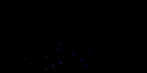 Dark Blue, Green vector texture with beautiful stars. Modern geometric abstract illustration with stars. Design for your business promotion.