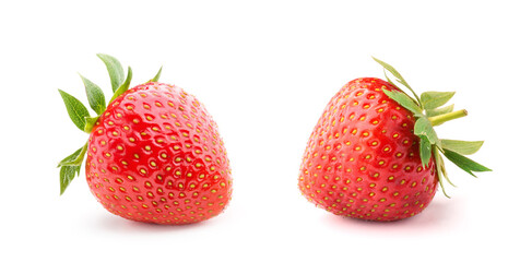 Strawberry isolated on white background