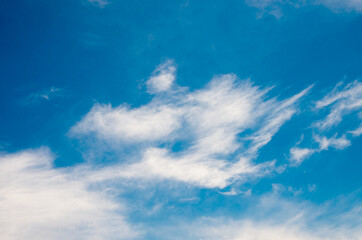 blue sky background with white clouds