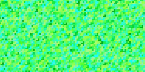 Light Blue, Green vector pattern in square style. New abstract illustration with rectangular shapes. Template for cellphones.