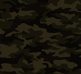 Full seamless abstract military camouflage skin pattern vector for decor and textile. Army masking design for hunting textile fabric printing and wallpaper. Design for fashion and home design. © MSK Design