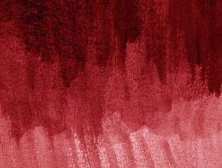 Red abstract background in watercolor style