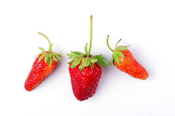 sweet strawberries. strawberries close-up. 