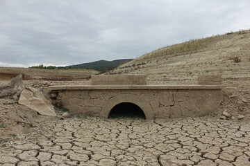 Entrepeñas Swamp in Pareja and Sacedón (Guadalajara).  
Drought in Spain.