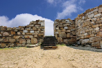 Stagira - ancient city, born town of Greek philosopher Aristotle, near Olymipiada in Greece