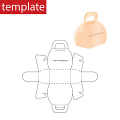 Retail Box with Template.