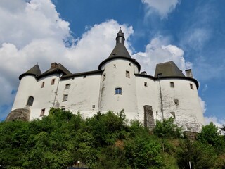 Fototapeta na wymiar Clervaux castle in Luxembourg