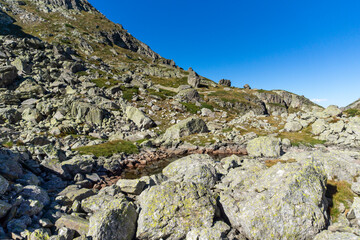 Landscape near Malyovitsa peak, Rila Mountain, Bulgaria