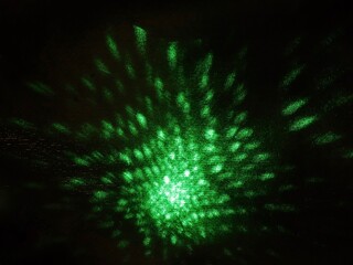 Green laser light