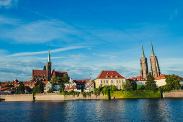 Panorama Ostrowa Tumskiego we Wrocławiu © Studio Migafka