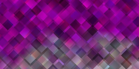 Light Pink vector background with rectangles.