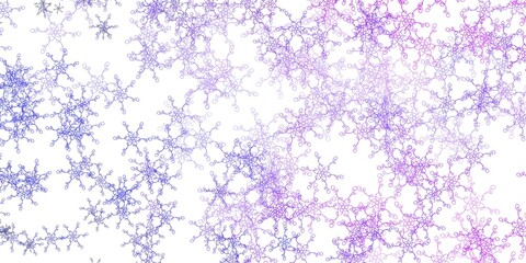 Light Pink, Blue vector layout with wry lines.