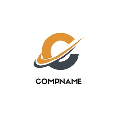 Letter C Logo Design for Marketing and Finance Business