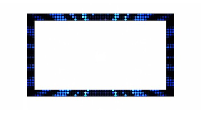 colorful rectangular frames on a white background, can be used for your photos and video content