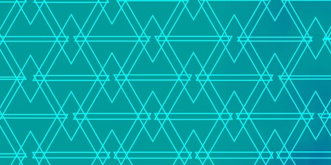 Fototapeta premium Light BLUE vector texture with triangular style. Abstract gradient illustration with triangles. Best design for posters, banners.