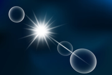 Glow isolated white transparent light effect set, lens flare, explosion, glitter, line, sun flash, spark and stars. Abstract special effect element design.
