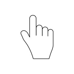 hand vector icon