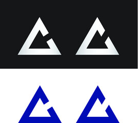 Abstract letter C logo